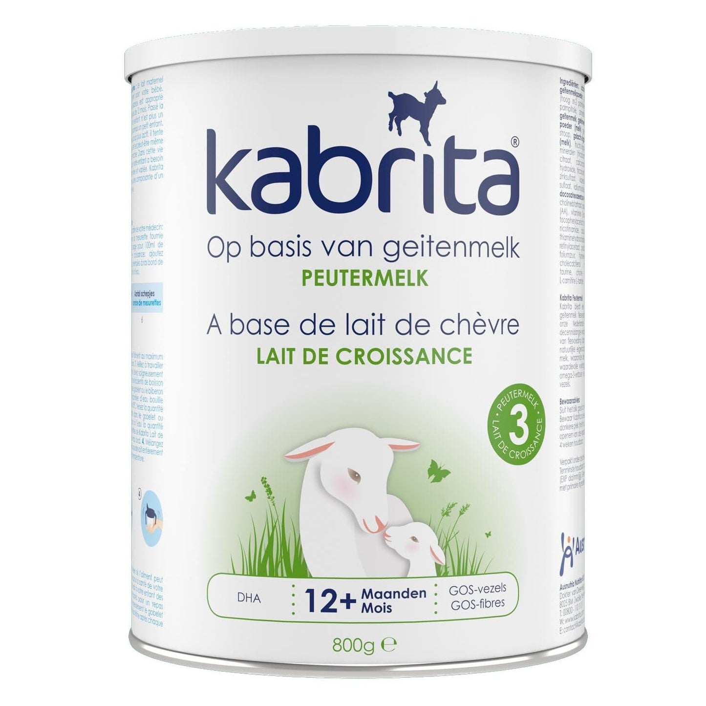 Kabrita Stage 3 Goat Milk Toddler Formula (800g)