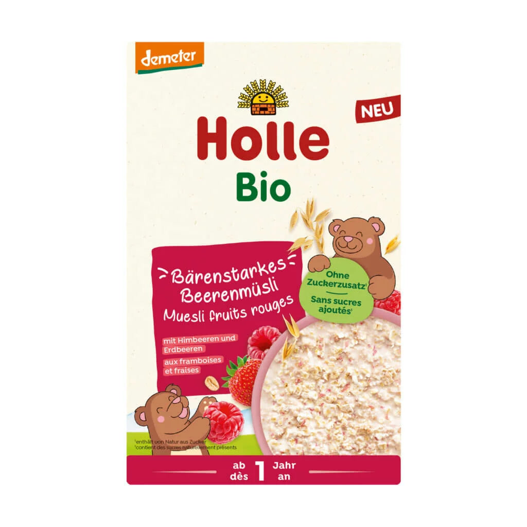Holle Organic Bear Strong Berry Muesli 200g