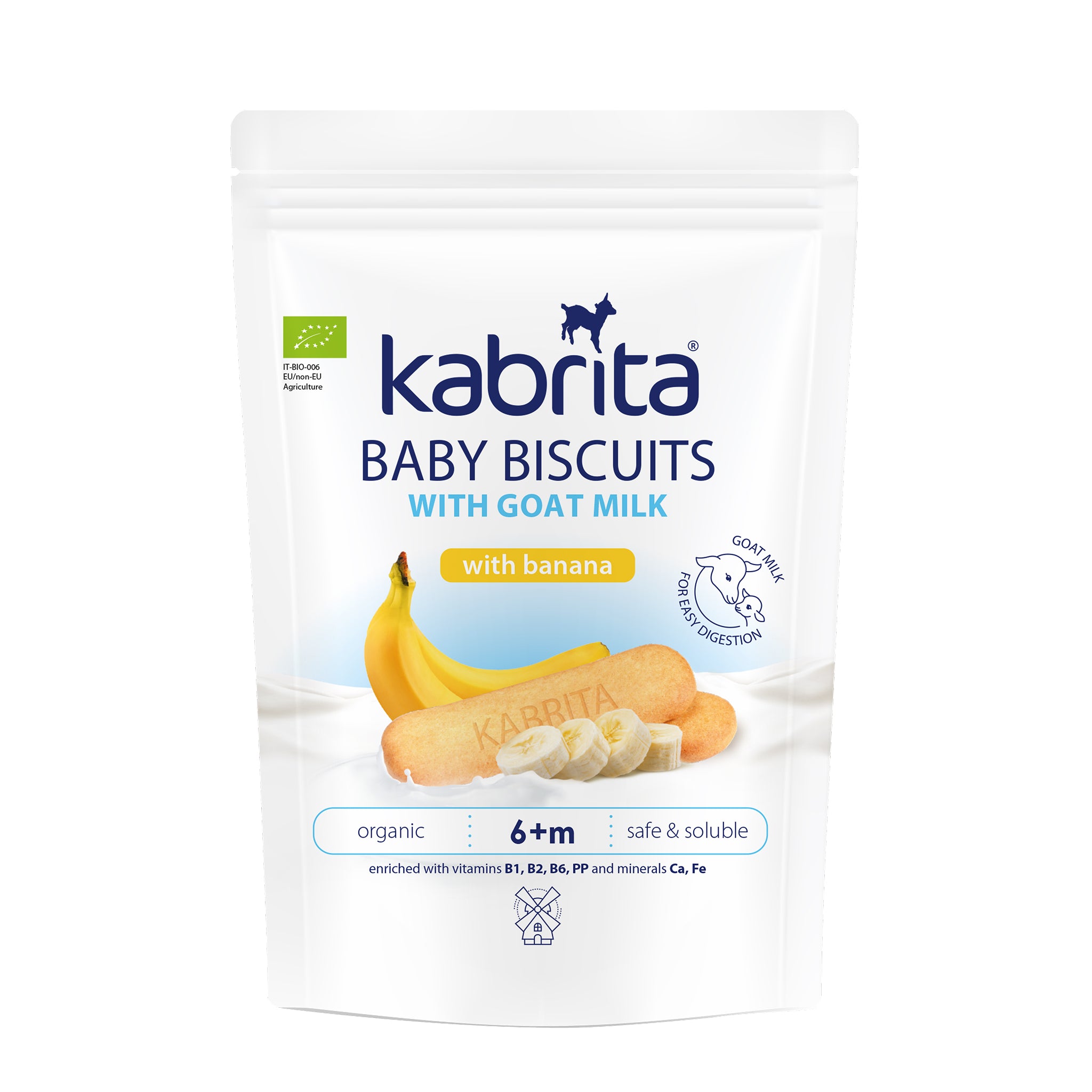 Kabrita Baby Biscuits with Banana (6+ Months)