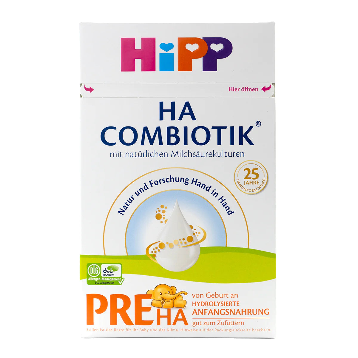 HiPP HA Hypo Allergenic Stage Pre