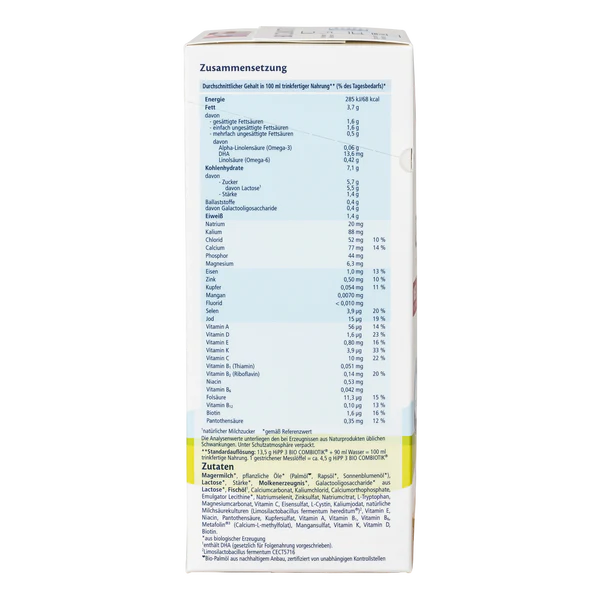 HiPP Bio Combiotik Stage 3 German Organic Formula (600g)
