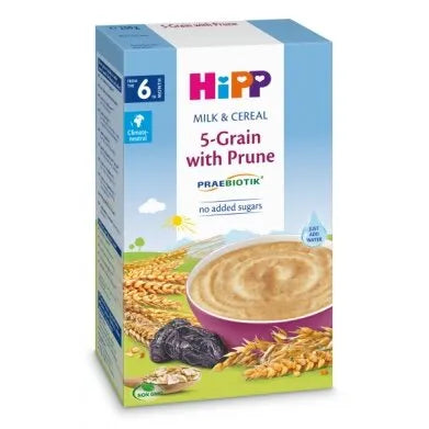 HiPP 5-Grain with Prune Milk & Cereal - 250g
