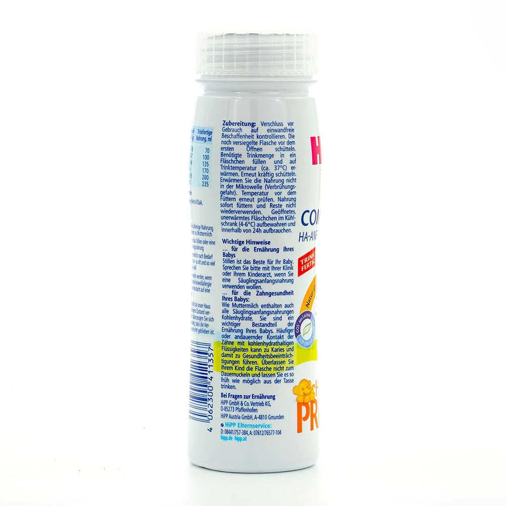 HiPP HA Stage Pre Ready to Feed Formula