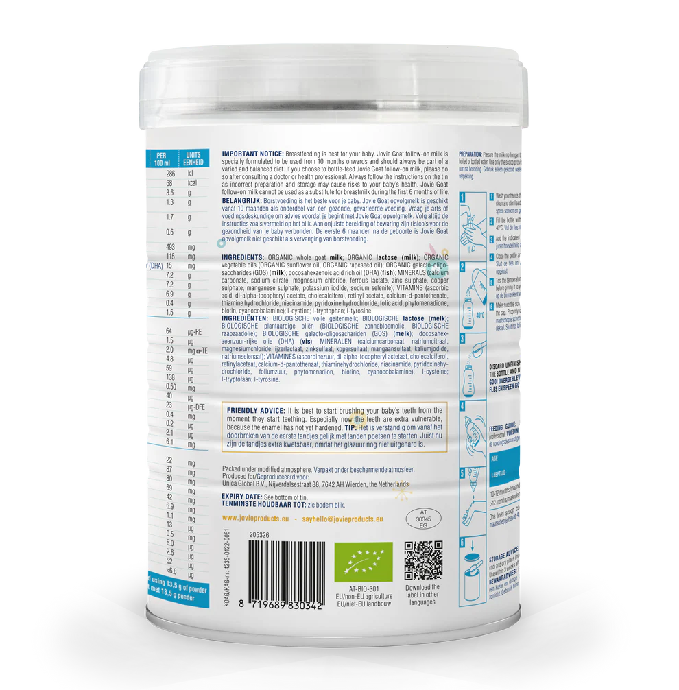 Jovie Goat Milk - Stage 3