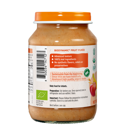 Holle Baby Food Jars - Mixed Fruit with Muesli - 6 Jars