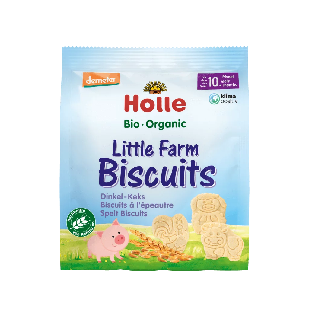 Holle Snack - Little Farm Spelt Biscuits (10+ Months), 100g