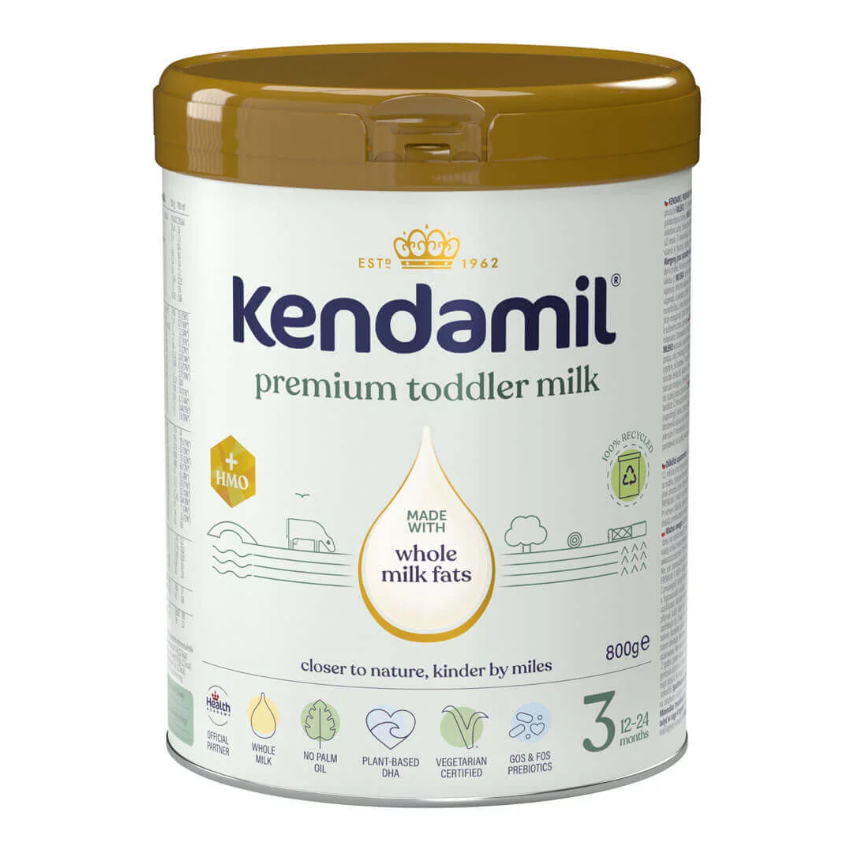 Kendamil Premium Classic Stage 3 Toddler Formula  HMO+ (12-24 Months, 800g)