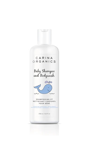 Carina Organics Baby Shampoo & Body Wash (250 ml./8 fl. oz)