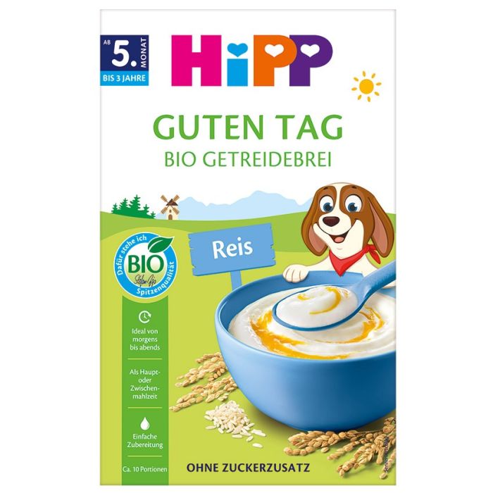 HiPP Organic Grain Porridge 100% Rice 200g