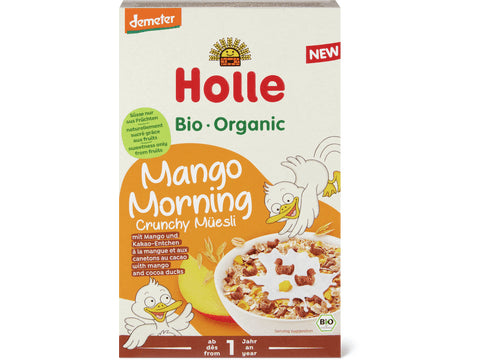 Holle Organic Crunchy Muesli Mango Morning 200g