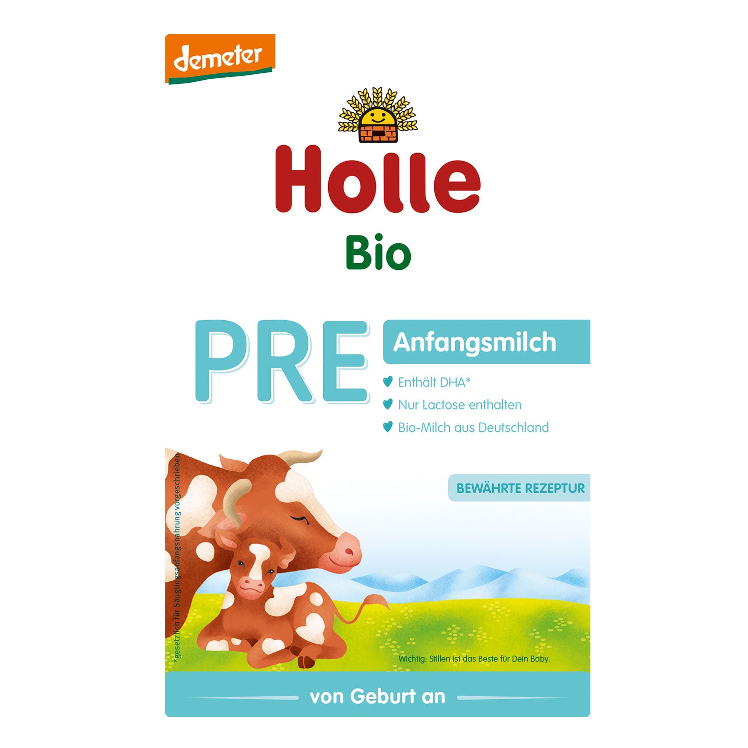Holle Bio Organic Infant Formula - Stage Pre (400G)
