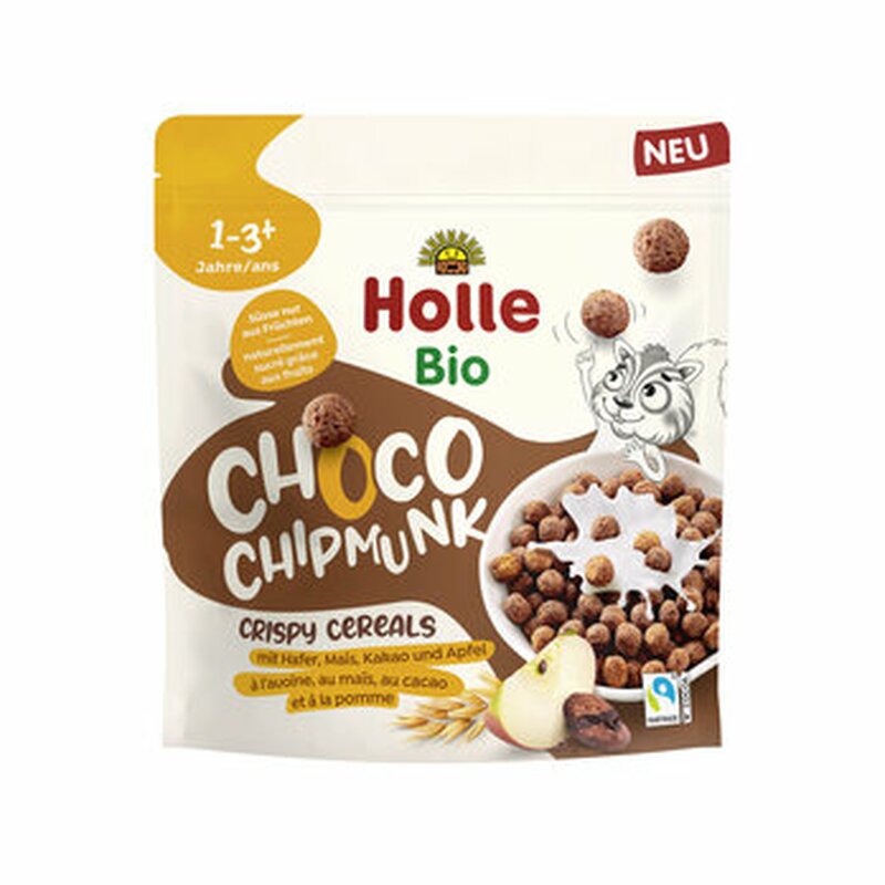 Holle Crispy Cereal Choco Chipmunk