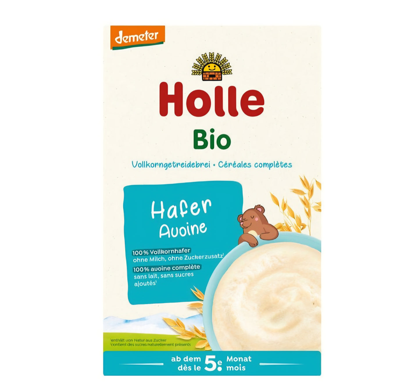 Holle Organic Oats Porridge (5+ Months) - 250g