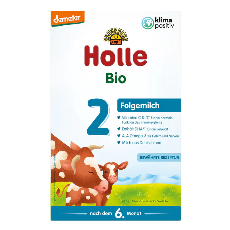 Holle Bio Organic Infant Formula - Stage 2 (600G)