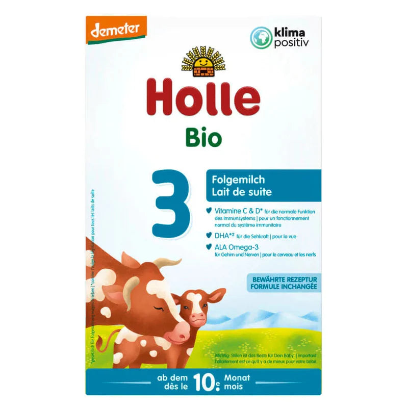 Holle Bio Organic Infant Formula - Stage 3 (600G)