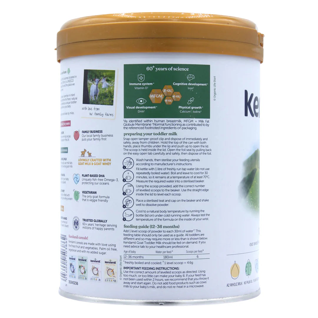 Kendamil Goat Milk Infant Formula – Stage3 800g, (12 Months)