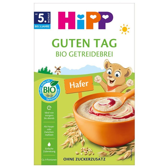 HiPP Organic Cereal Oats Porridge - 100% Oats (5+ Months) - 200g